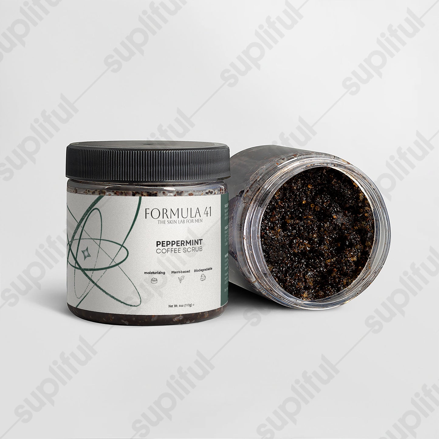 Peppermint Coffee Scrub
