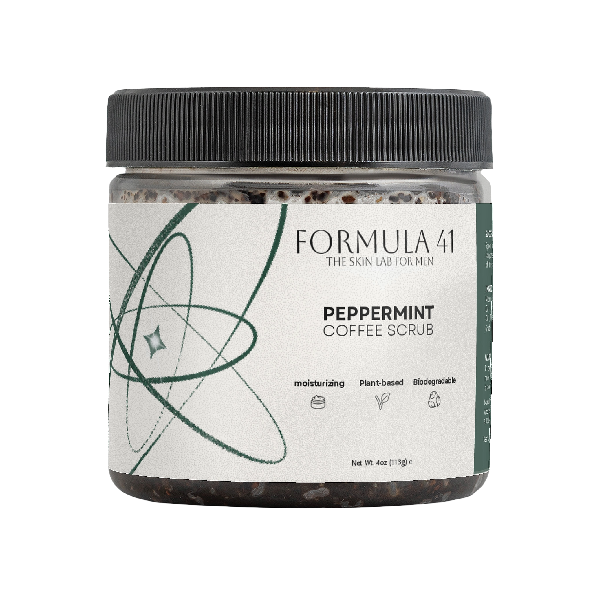 Peppermint Coffee Scrub