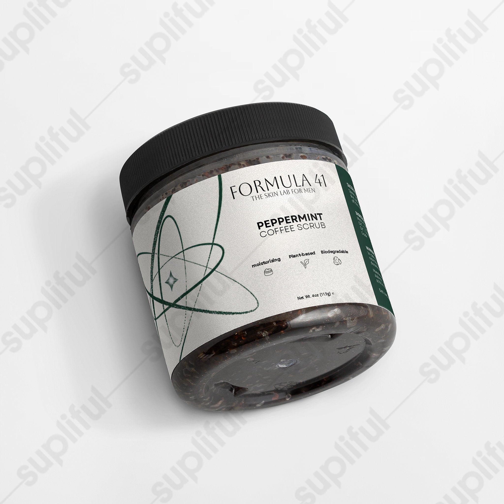 Peppermint Coffee Scrub
